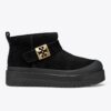 Botas con plataforma de piel de oveja Mellow Botas con plataforma de piel de oveja Mellow