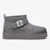 Botas con plataforma de piel de oveja Mellow Botas con plataforma de piel de oveja Mellow