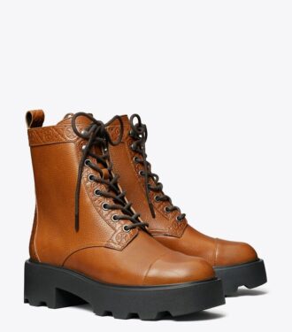 Botas con suela gruesa y T Monogram