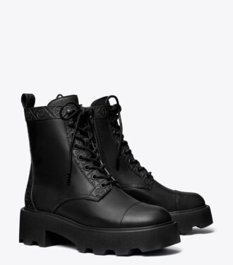 Botas con suela gruesa y T Monogram