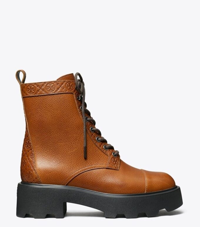 Botas con suela gruesa y T Monogram Botas con suela gruesa y T Monogram