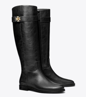 Botas de montar con cierre giratorio, anchas