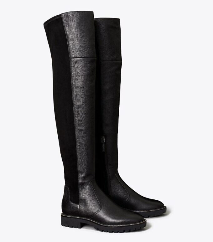 Botas por encima de la rodilla Miller Lug Sole Botas por encima de la rodilla Miller Lug Sole