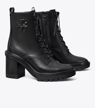 Botines con doble tacón Double T