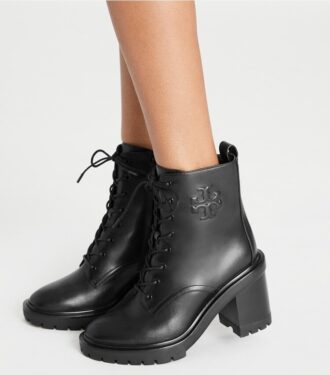 Botines con doble tacón Double T