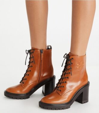 Botines con doble tacón Double T