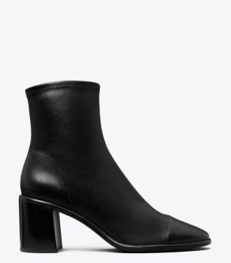 Botines de tacón con puntera