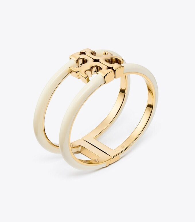 Brazalete ancho esmaltado Kira Brazalete ancho esmaltado Kira