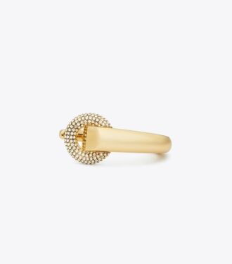 Brazalete perforado con pavé Brazalete perforado con pavé
