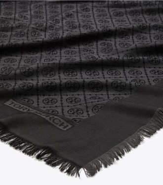 Bufanda de viaje con T Monogram Jacquard