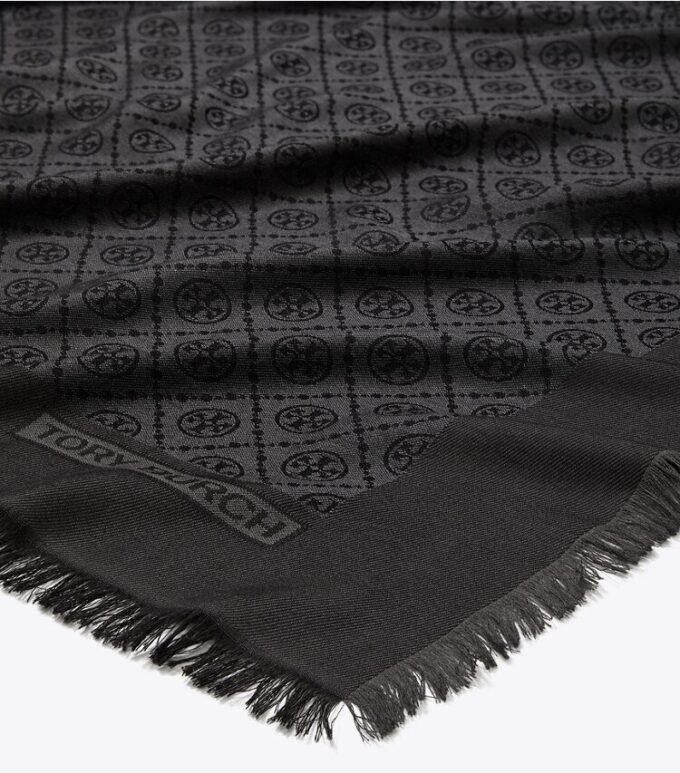 Bufanda de viaje con T Monogram Jacquard