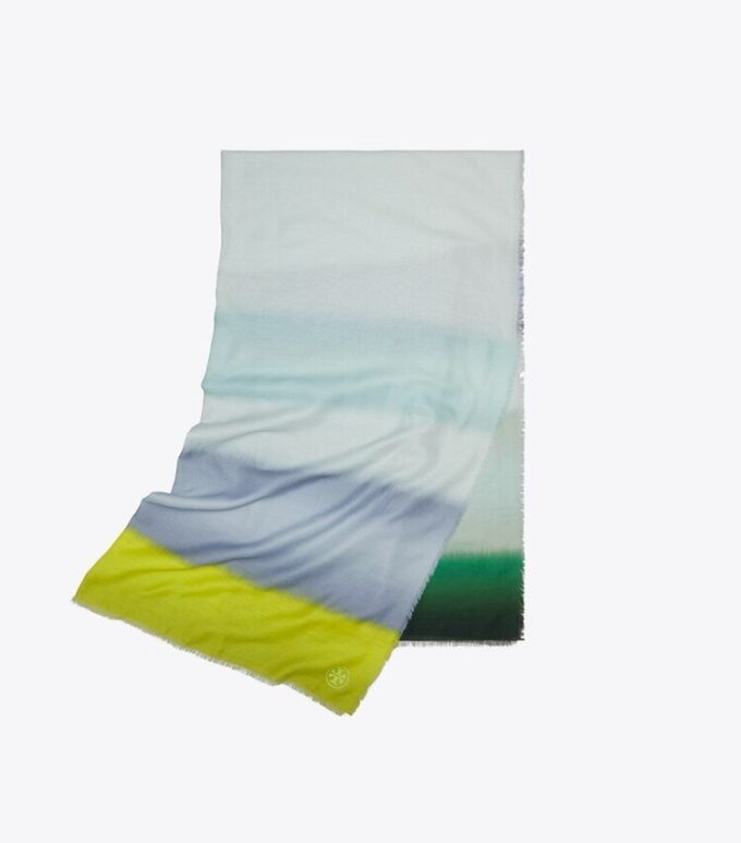 Bufanda rectangular a rayas
