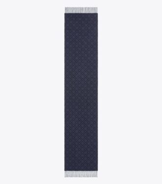Bufanda rectangular con monograma T Monogram