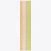 Bufanda rectangular con T Monogram y rayas multicolores