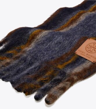 Bufanda rectangular de mohair