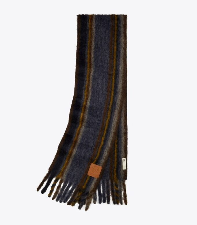 Bufanda rectangular de mohair