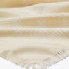 Bufanda rectangular de seda con monograma T Monogram