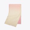 Bufanda rectangular de seda con monograma T Monogram