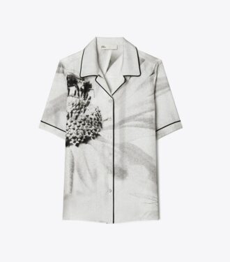 Camisa Camp de seda Camisa Camp de seda