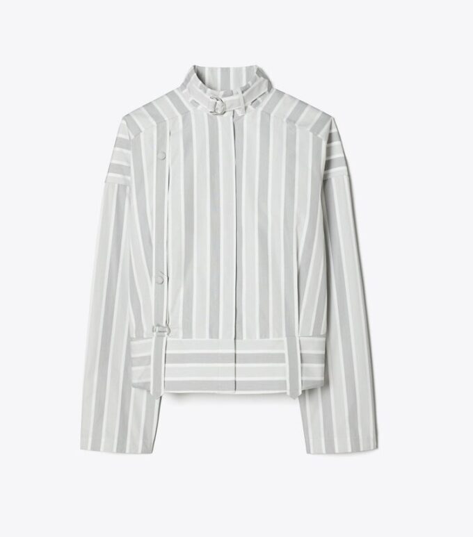 Camisa de algodón a rayas