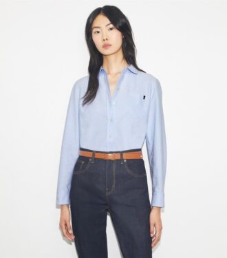 Camisa de algodón con puños