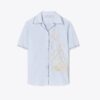 Camisa de campamento bordada Camisa de campamento bordada