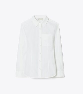 Camisa de popelín de algodón
