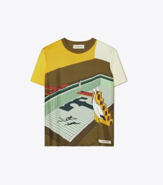 Camiseta con logotipo estampado
