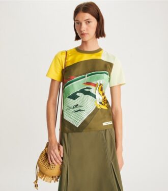 Camiseta con logotipo estampado