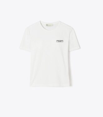 Camiseta con parche con logotipo Camiseta con parche con logotipo