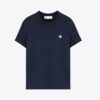 Camiseta de algodón con logotipo bordado Camiseta de algodón con logotipo bordado
