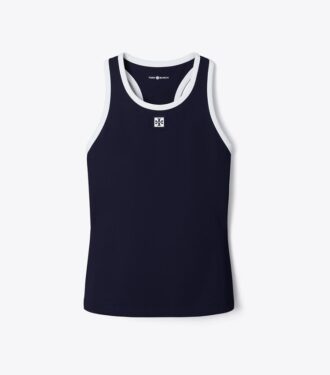 Camiseta de tenis sin mangas con espalda nadadora