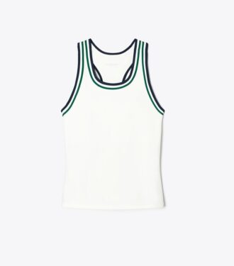 Camiseta deportiva de tenis con espalda nadadora