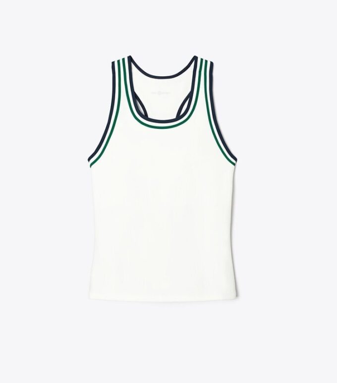 Camiseta deportiva de tenis con espalda nadadora Camiseta deportiva de tenis con espalda nadadora