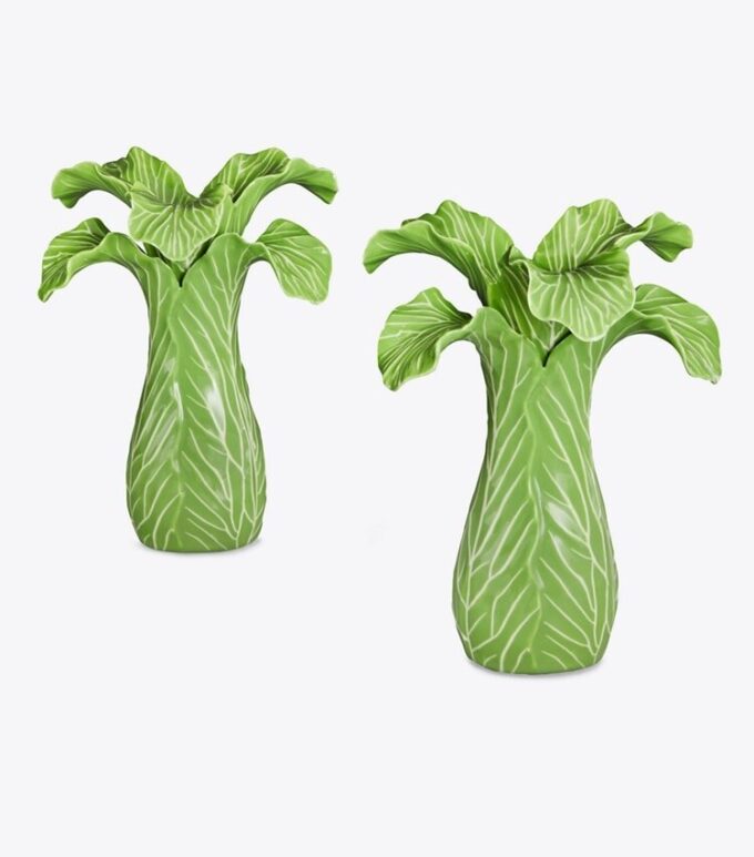 Candelabro Lettuce Ware, juego de 2 Candelabro Lettuce Ware, juego de 2