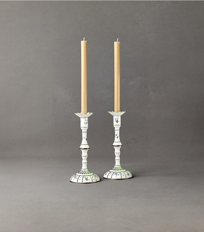 Candelabros Jolie Fleur, juego de 2