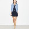 Cardigan de cachemira con bordado de pájaro Cardigan de cachemira con bordado de pájaro