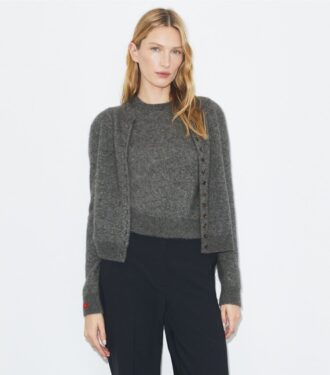 Cardigan de cachemira y seda