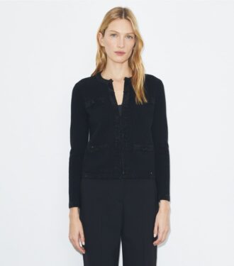 Cardigan de lana con adornos Kendra