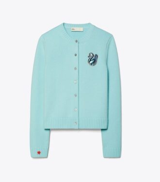 Cardigan de lana merino Lucky Duck