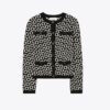 Cardigan Kendra con jacquard floral Cardigan Kendra con jacquard floral