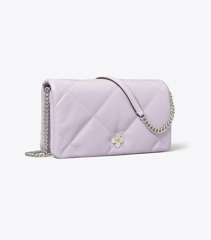 Cartera con cadena Kira Diamond Quilt Clover Cartera con cadena Kira Diamond Quilt Clover