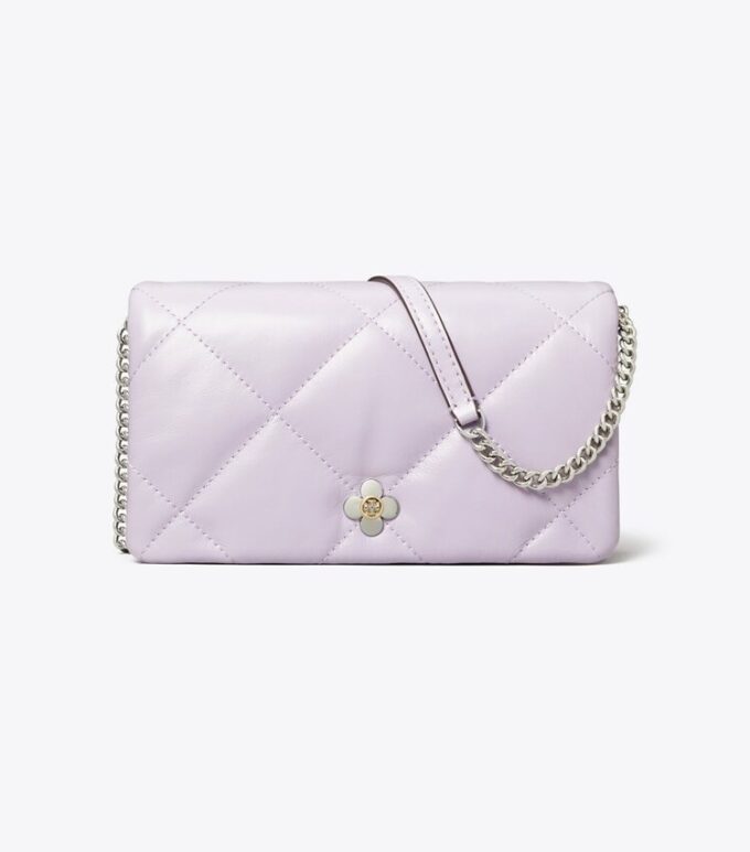 Cartera con cadena Kira Diamond Quilt Clover Cartera con cadena Kira Diamond Quilt Clover
