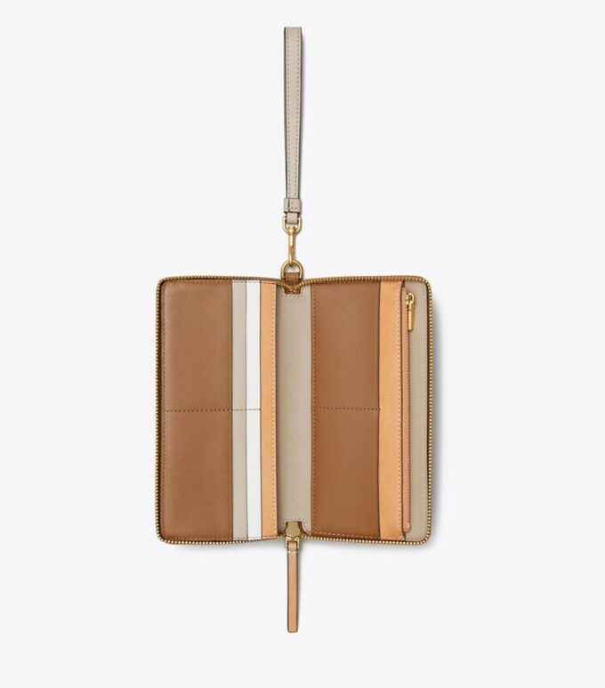 Cartera continental con cremallera Robinson Pebbled Cartera continental con cremallera Robinson Pebbled