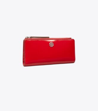 Cartera delgada con cremallera Robinson Spazzolato