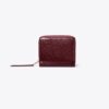 Cartera doble con estampado T Monogram en charol Cartera doble con estampado T Monogram en charol