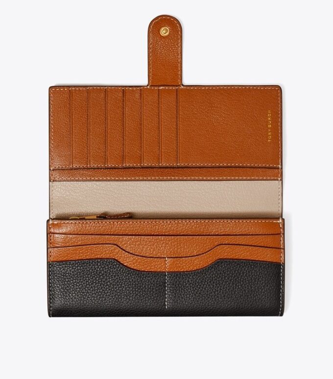 Cartera larga con bloques de color Cartera larga con bloques de color