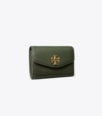 Cartera mediana con solapa Kira Pebbled