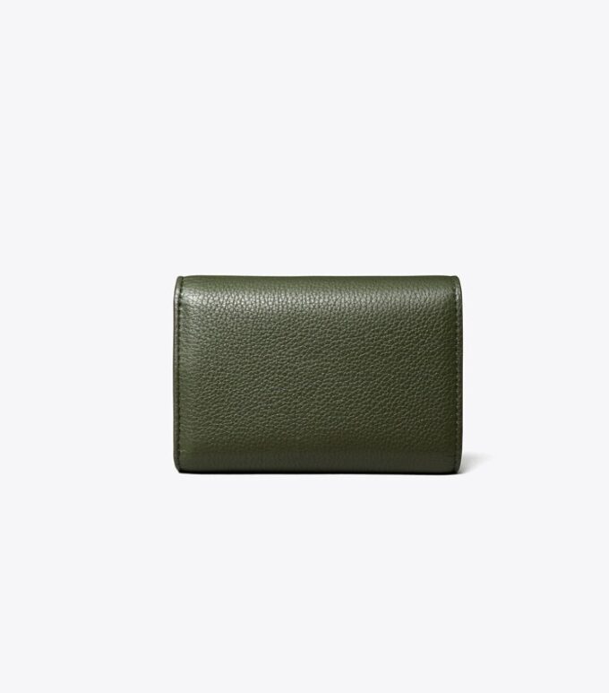 Cartera mediana con solapa Kira Pebbled Cartera mediana con solapa Kira Pebbled
