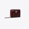 Cartera pequeña Kira Diamond Quilt Distressed Zip-Around Cartera pequeña Kira Diamond Quilt Distressed Zip-Around